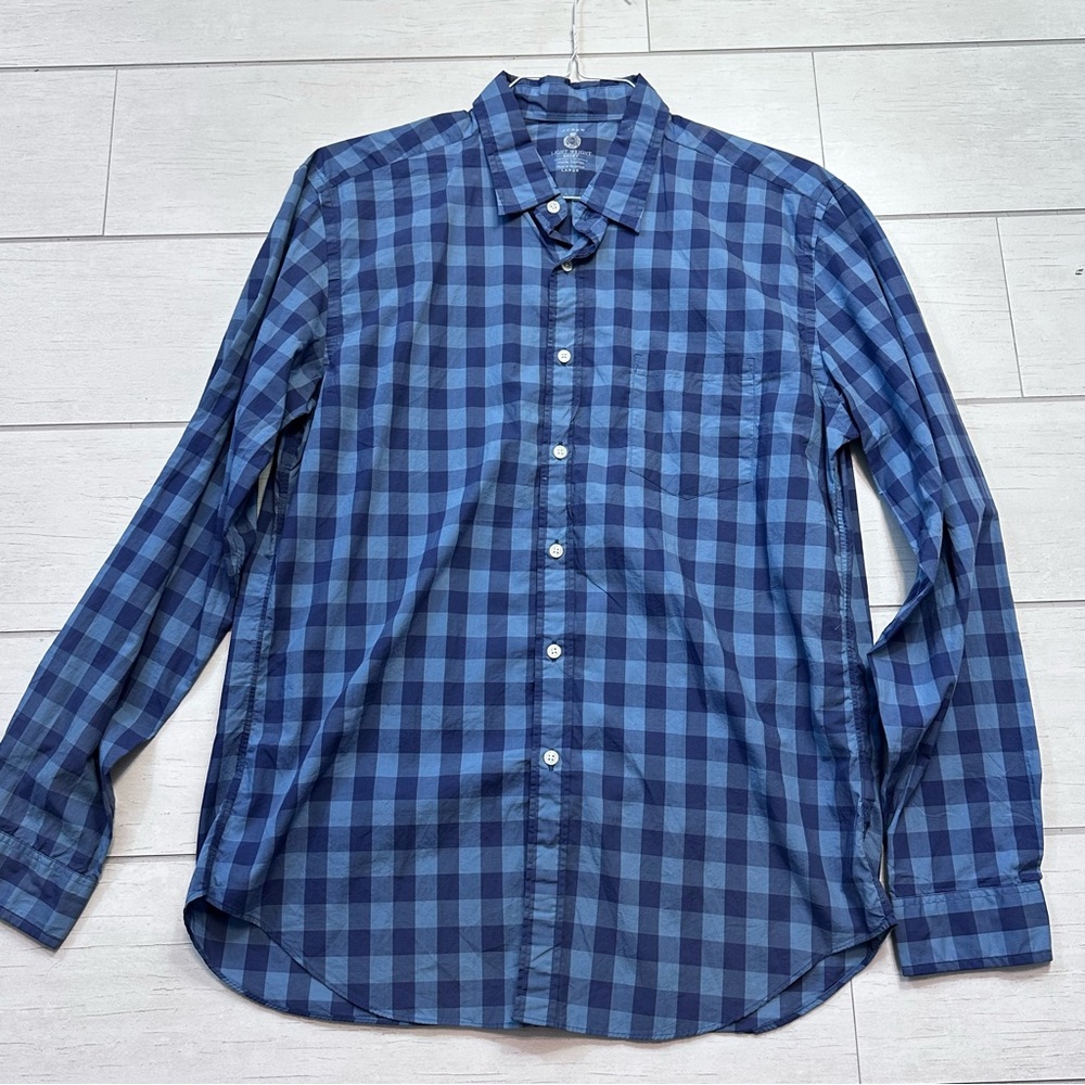 Blue Checkered Men's Shirt